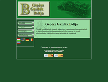 Tablet Screenshot of gepeszgazdakboltja.hu